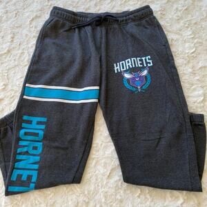 Charlotte Hornets NBA Joggers Women's Size XL Gray Sweatpants Sports Basketball